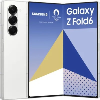 Zdjęcie produktu dla Samsung Galaxy Z Fold6 SM-F956B/DS, 19,3 cm (7.6"), 12 GB, 512 GB, 50 MP, Android 14, Biały