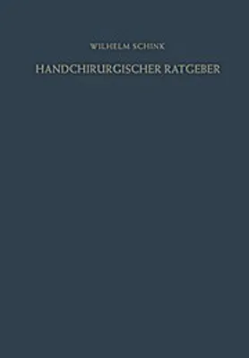 Obrázek produktu pro Handchirurgischer Ratgeber