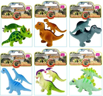 Obrázek produktu pro Dinosauři s hejnem matka a dítě MIX