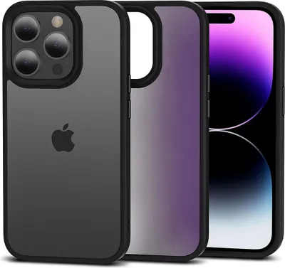 Produktbild von Case Tech-Protect MagMat Apple iPhone 15 Pro Max Matt Schwarz