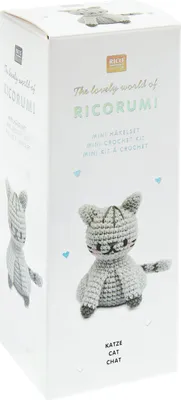 Produktbild von Ricorumi Mini Easy Häkelset - Katze