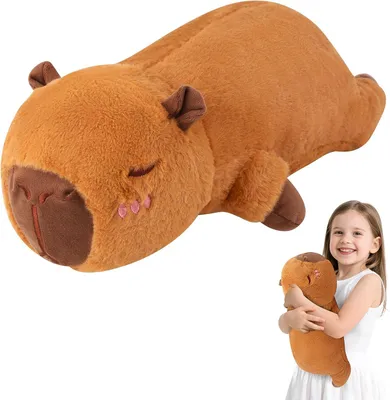 Obrázok produktu pre Plyšová kapybara 45 cm, dlhé plyšové zviera, pre deti