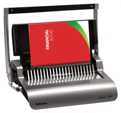 Immagine prodotto di Raccoglitore ad anelli A4, Fellowes QUASAR+, 500 fogli