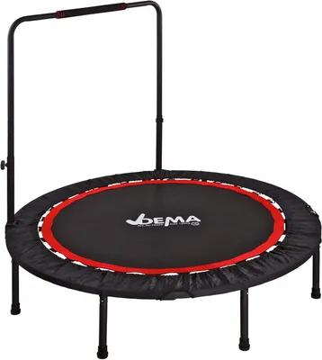 Produktbild von Trampolin mit Griff Trampolin Fitness Freizeit Turnen Sport _ 122 cm bis 120 kg