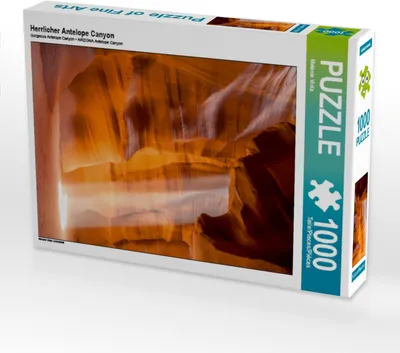 Produktbild von Calvendo Herrlicher Antelope Canyon 1000 Teile Puzzle hoch 480x640mm, Viola Melanie; 7292442