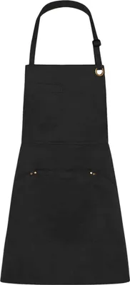 Immagine prodotto di Dennys - Uomo/Donna Grembiule unisex "Le Chef" BC5016 (Taglia unica) (Nero)
