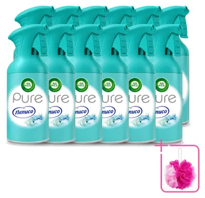 Productafbeelding van 12 x Air Wick Pure Nenuco luchtverfrisser, 250 ml - Voordeelverpakking - 12 stuks