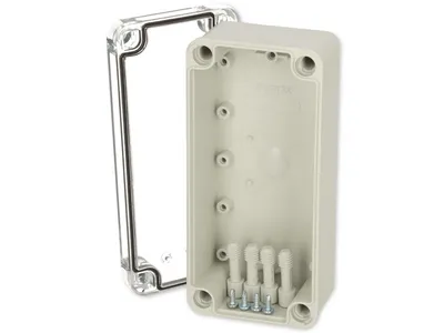 Produktbild von FIBOX Gehäuse, PICC, 8724007, 170x80x65mm, Polycarbonat, IP66/iP67