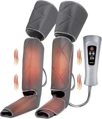 Image de Coussin de massage Famanu tout-en-un pour les cuisses, les mollets et les pieds - réglable