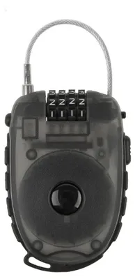 Produktbild von M Wave Aufrollbares Kabelschloss 88g Taschenschloss Retractable Cable Lock