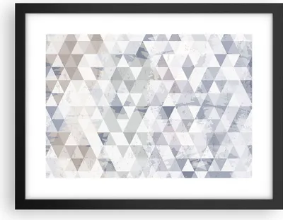 Produktbild von Gerahmtes Poster - Schwarzer Rahmen - Abstraktion modern - 40x30 cm - Wand Bild - Wanddeko - Wandbilder - Kunstposter - Wandposter - Bilderrahmen - Bilder - Kunstdruck - Wandbild - P2BAA40x30-4075