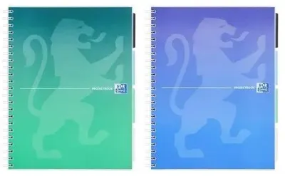Produktbild von Ringbuch A4/80K, kariert, Projectbook (5 Stück) OXFORD
