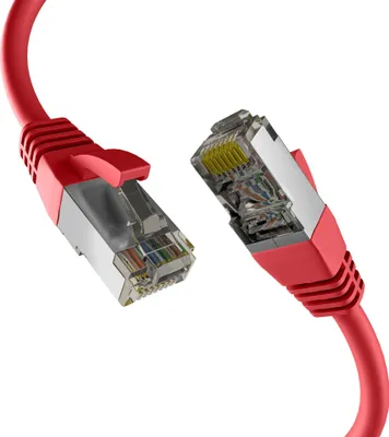Produktbild von Efb Cat8.1 Rot 1.5M Rj45 Patchkabel S/Ftp Pimf