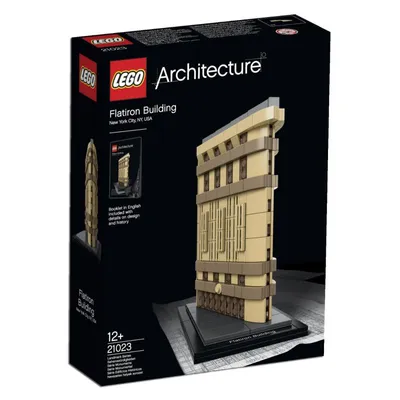 Produktbild von Lego Flatiron Building Architecture, 8 cm, 11 cm, 15 cm, Beide Geschlechter, 12 Jahr(e), 471 Stück