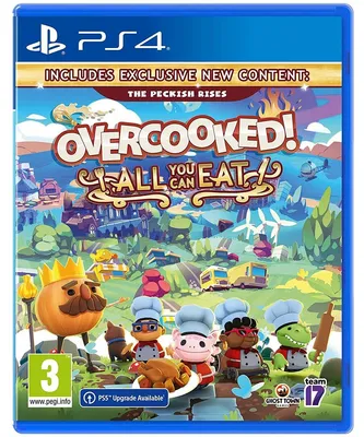 Produktbild von Sold Out Overcooked! All You Can Eat, PlayStation 4, Multiplayer-Modus, E (Jeder), Physische Medien