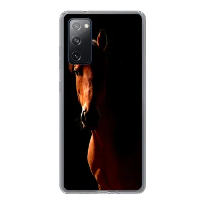 Produktbild von MuchoWow® Handyhülle Schutzhülle Hülle für Samsung Galaxy S20 FE Pferd - Licht - Porträt Silikon Softcase Handy Hülle - Abdeckung