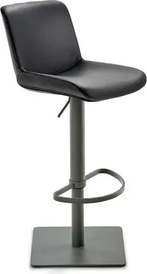 Produktbild von Barstuhl Mayer Sitzmöbel 1287 40 x 49 x 81 cm Stahl schwarz/schwarz 1287_14_81007