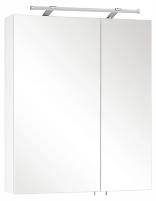 Produktbild von Schildmeyer 125095 Spiegelschrank, 60 x 75 x 16 cm, weiß Glanz