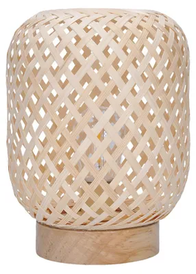 Produktbild von Solight LED-Laterne aus Rattan mit LED-Leuchtmittel, warmweiß, 2x AAA, 19cm WO3107