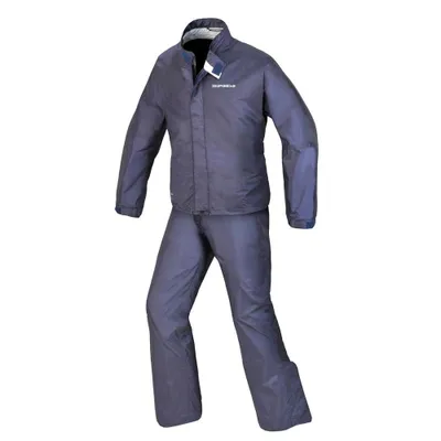 Image de Spidi Compact 2 H2Out Two Piece Motorrad Regenkombi, blau, S