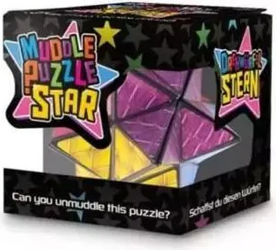 Obrázek produktu pro Łamigłówka Muddle Puzzle Star mix kolorów