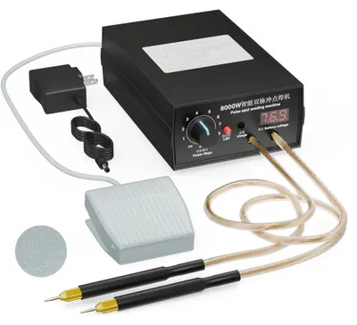 Produktbild von Mini-Punktschweißgerät - 8000 W - Automatisch - Tragbar - Für 18650-Akkupacks - Für 0,15-mm-Nickelband