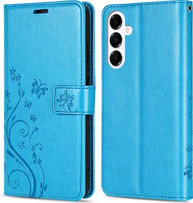 Produktbild von Handy Tasche für Samsung Galaxy A16 5G Hülle Handyhülle Klapphülle Wallet Case Blau