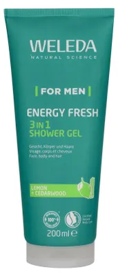 Produktbild von Weleda Men Energy Fresh 3 in1 Showergel