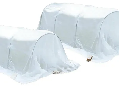 Winterfleece für Pflanzen, Frostschutz und Insektenschutz, wiederverwendbare Decken für den Garten, 2 x 5 Meter