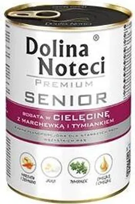 Produktbild von Dolina Noteci 5902921301066, Senior, jede Rasse, Rind, Karotte, Schweinefleisch, 400 g