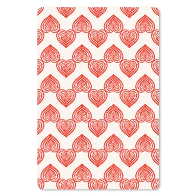 Produktbild von MuchoWow® Mauspad Mousepad Herz - Valentinstag - Geschenk 18x27 cm - Mousepads - Maus Mat - Pad - Mausunterlage