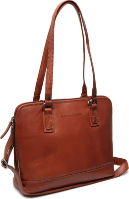Produktbild von The Chesterfield Brand Businesstasche mit Laptopfach Viamonte Shoulderbag Cognac braun