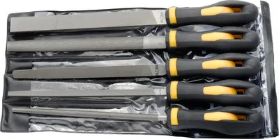 Produktbild von ELORA Werkstattfeilen-Satz 5-teilig - Feilen-Set in Kunststofftasche - DIN 7261