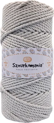 Produktbild von Makramee-Garn 5 mm 100 m 3-fädig, viele Farben, Baumwollgarn, Baumwollkordel 5 mm 3-lagig, Makramee-Kordel, Makramee-Kordel, Baumwollkordel, gehäkelt