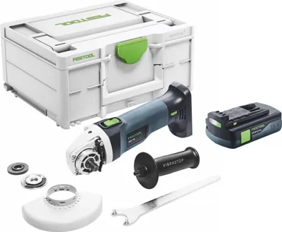 Produktbild von Festool AGC 18-125 EB-Basic Akku Winkelschleifer 18 V 125 mm Brushless + 1x Akku 3,0 Ah + Systainer - ohne Ladegerät