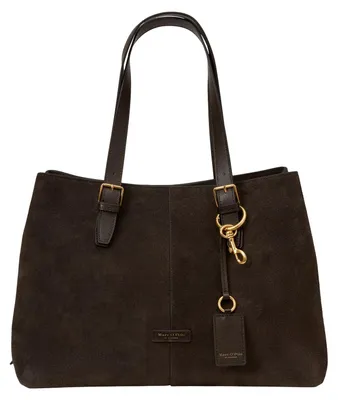 Immagine prodotto di Marc O'Polo Pelle borsa shopper borsa a tracolla Phillis Shopper Burnt Coffee marrone scuro