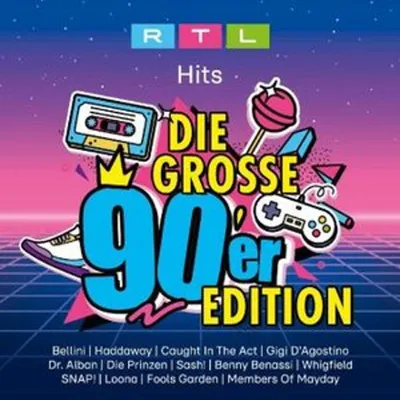 Produktbild von RTL Hits - Die Grosse 90er Edition (2CD)
