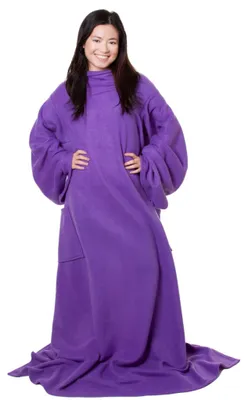 Produktbild von Snuggie Original – Fleecedecke – mit Ärmeln – lila