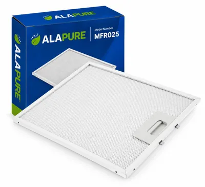 Productafbeelding van Alapure metalen filter, geschikt voor Electrolux 4055468278, afmetingen 298x238 mm
