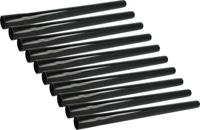 Produktbild von vhbw 10x Universal Staubsaugerohr für Staubsauger - 32mm Anschluss, 50cm Schwarz
