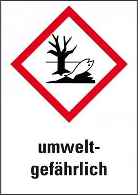 Produktbild von Dreifke® Aufkleber I Gefahrensymbol Umwelt GHS 09, umweltgefährlich, Folie, 2...