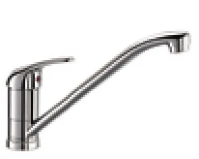 Produktbild von BLANCO DARAS-F Küchenarmatur Wasserhahn Hochdruck chrom Schlauchbrause  Vorfenstermontage  - inkl.