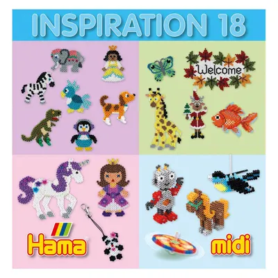 Zdjęcie produktu dla Hama Bügelperlen 399-18 Hama Bügelperlen midi Inspirationsheft Nr. 18