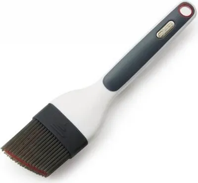Produktbild von Zyliss E980091, Flachpinsel, Silikon, Schwarz, Weiß, 50 mm, 210 mm