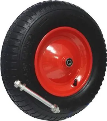 Produktbild von Pumpradsatz Mit Achse Fi12 4.00-8 2Pr Fm-Ł-K - Pumprad Mit