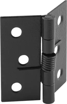 Obrázek produktu pro Závěs dveřní 40x41mm splétaný s pružinou Zn černý