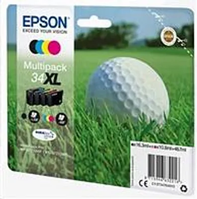 Immagine prodotto di Epson 34XL - confezione da 4 - XL - nero, giallo, ciano, magenta - originale - blister