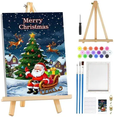 Productafbeelding van Kunstzinnige wanddecoratie - Handgeschilderd schilderij - Houten standaard - Olieverfschilderij - 8 x 30 cm - Wanddecoratie - Zelfgemaakt kunstwerk