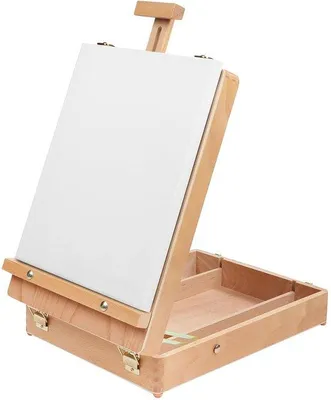 Immagine prodotto di Piccolo cavalletto in legno per principianti e studenti, in legno di betulla