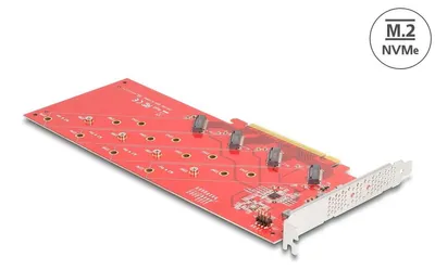 Immagine prodotto di Delock - Schnittstellenadapter - M.2 - M.2 NVMe Card - PCIe 4,0 x16 (90617)